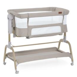 Дитяче приставне ліжечко El Camino INTENSE ME 1180-W Taupe Beige