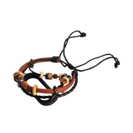 Ремінець для фітнес-браслету Infinity Hippie для Mi Band 5/6 Brown (2000000301433)