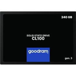 Внутрішній SSD диск GoodRam CL100 (SSDPR-CL100-240-G3) Black 240GB