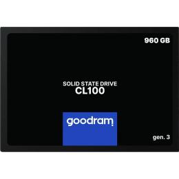 Внутрішній SSD диск GoodRam CL100 (SSDPR-CL100-960-G3) Black 960GB