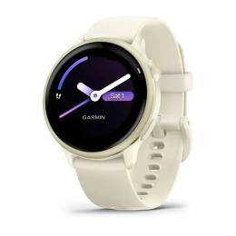 Смарт-годинник Garmin Vivoactive 6 Lunar Gold with Bone Band (010-02985-01)