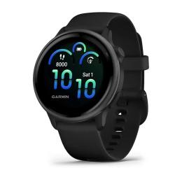 Смарт-годинник Garmin Vivoactive 6 Slate with Black Band (010-02985-00)