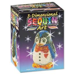 Набір для творчості Sequin Art 3D Penguin SA0503 Black