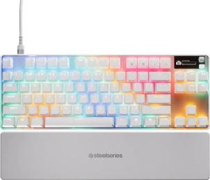 Клавіатура SteelSeries Apex Pro TKL Gen 3 White (ENG/UKR) (64898)