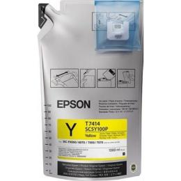 Чорнило для принтера Epson T7411 Yellow (C13T741400) (1Lx6packs)