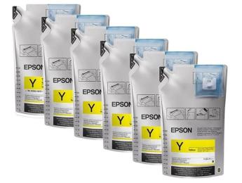 Чорнило для принтера Epson UltraChrome DS для SC-F6300 Yellow C13T46D440