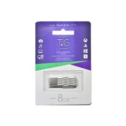 Флеш память T&amp;G 103 Metal Series TG103-8G Silver 08 GB