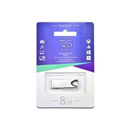 Флеш память T&amp;G 117 Metal Series TG117SL-8G Silver 08 GB