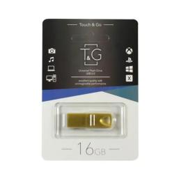 Флеш память T&amp;G 117 Metal Series TG117GD-16G Gold 16 GB