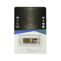 Флеш память T&amp;G 117 Metal Series TG117SL-16G Silver 16 GB