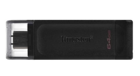 Флеш память Kingston DataTraveler 70 DT70/64GB Black 64 GB USB Type-C