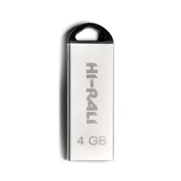 Флеш память 4 GB Hi-Rali Fit Series Silver (HI-4 GBFITSL)
