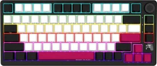 Клавіатура Lorgar KBP7075W Black Red Switch Toxic Purple (ENG) (LRG-KBP7075W-BK-US)