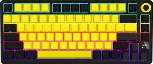Клавіатура Lorgar KBP7075W Black Yellow Switch Toxic Purple (ENG) (LRG-KBP7075W-YL-US)