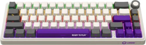 Клавіатура Lorgar KBP70MW Beige Switch Toxic Purple (ENG) (LRG-KBP70MW-RT-US)