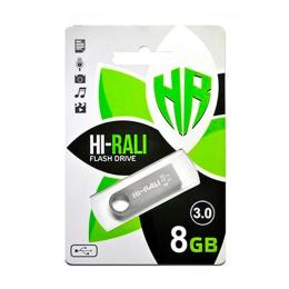 Флеш память Hi-Rali Shuttle series HI-8GB3SHSL Silver 08 GB USB 3.0