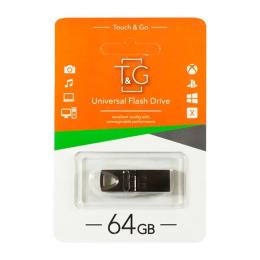 Флеш память T&amp;G 117 Metal Series TG117BK-64G Black 64 GB