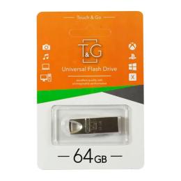 Флеш память T&amp;G 117 Metal Series Silver 64 GB (TG117SL-64G)