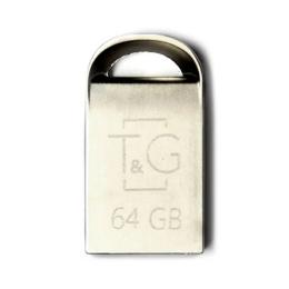 Флеш память T&amp;G 107 Metal Series TG107-64G Silver 64 GB