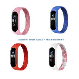 Набір ремінців для фітнес-браслета BeCover Elastic Nylon Style для Xiaomi Mi Smart Band 5/Mi Smart Band 6 (Size S)