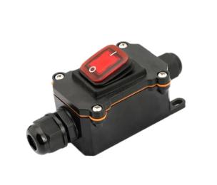 Вимикач Voltronic IP65, AC: 110-250V, 20A Black Red