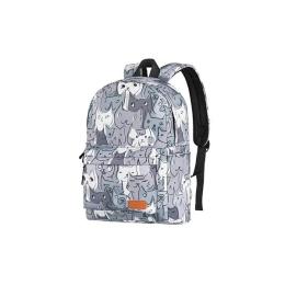 Рюкзак для ноутбука 2E TeensPack Dark Gray 13 Cats (2E-BPT6114GC)