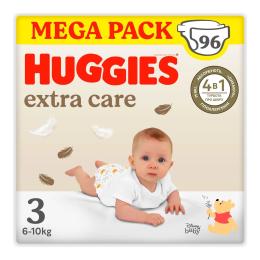 Підгузки Huggies Extra Care Size Розмір 3 (6-10 кг) 96 шт (5029053577944)