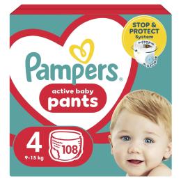 Підгузки Pampers трусики Maxi Pants Розмір 4 (9-15 кг) 108 шт (8006540069448)