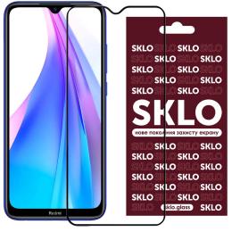 Захисне скло SKLO 3D Full Glue для Xiaomi Redmi Note 8T Black