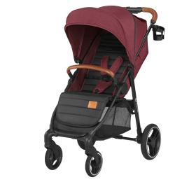 Прогулянковий візок Kinderkraft Grande LX Burgundy (KKWGRANBRG00LX)
