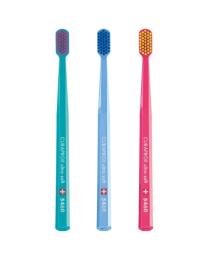 Зубна щітка Curaprox CS 5460 Ultra Soft Turquoise Blue Pink 3 шт. (CS 5460/3-02)