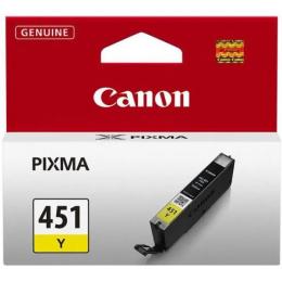 Картридж для принтера Canon CLI-451Y XL Yellow PIXMA MG5440/MG6340 (6475B001)