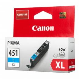 Картридж для принтера Canon CLI-451C XL Cyan Pixma MG5440/MG6340 (6473B001)