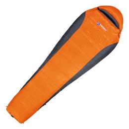 Спальний мішок Terra Incognita Siesta Regular 400 Left Gray Orange (4823081505402)