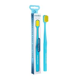 Зубна щітка Nordics Silk 12000 Blue Yellow (3800500324173)
