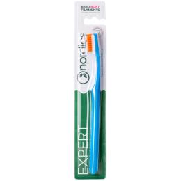 Зубна щітка Nordics 6580 Expert Curve Soft Blue Orange (3800501908273)