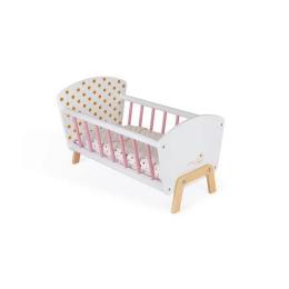 Іграшкові меблі для ляльок Janod J05889 White ліжко для ляльки