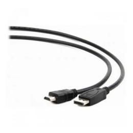 Відео-кабель Cablexpert CC-DP-HDMI-10M DisplayPort(тато)HDMI(тато), 10m Black