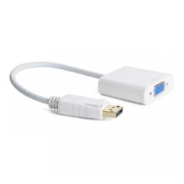 Перехідник Cablexpert A-DPM-VGAF-02 DisplayPort (тато) - VGA (мама) White