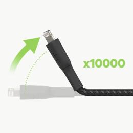 Дата-кабель Belkin CAA002BT1MBK 1m USB(тато) - Lightning(тато)