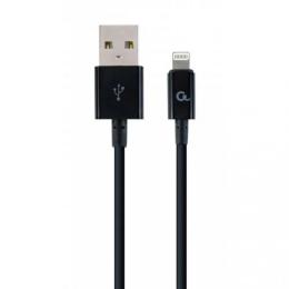 Дата-кабель Cablexpert CC-USB2P-AMLM-2M 2m USB(тато) - Lightning(тато) Black