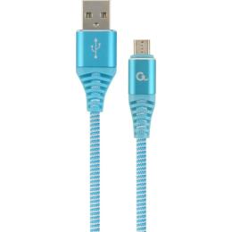 Дата-кабель Cablexpert Premium CC-USB2B-AMCM-2M-VW 2m USB(тато) - USB Type C(тато) Blue