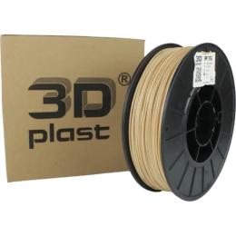 Пластик для 3D-принтера 3Dplast PETG 1.75мм, 0.85кг Beige (3DPTG17508BZH)