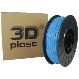 Пластик для 3D-принтера 3Dplast PETG 1.75мм, 0.85кг Light Blue (3DPTG17508BLU)