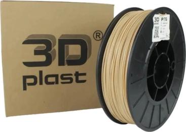 Пластик для 3D-принтера 3Dplast PLA 1.75мм, 0.85кг Beige (3DPLA17508BZH)