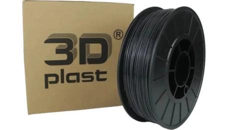 Пластик для 3D-принтера 3Dplast PLA 1.75мм, 0.85кг Graphite Gray (3DPLA17508GGF)