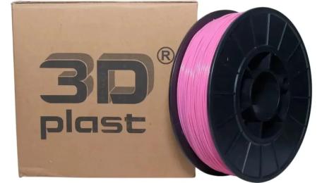 Пластик для 3D-принтера 3Dplast PLA 1.75мм, 0.85кг Pink (3DPLA17508PNK)