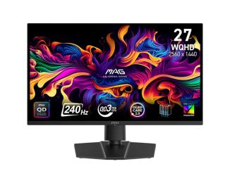 Монітор MSI MAG 271QP QD-OLED X24 Black 26.5