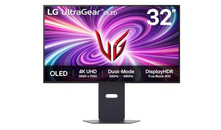 Монітор LG UltraGear 32GS95UV-B Gray Purple 31.5