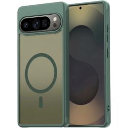 Чохол-накладка EpiK TPU Bloom with MagSafe для Google Pixel 9/9 Pro/10/10 Pro Green
